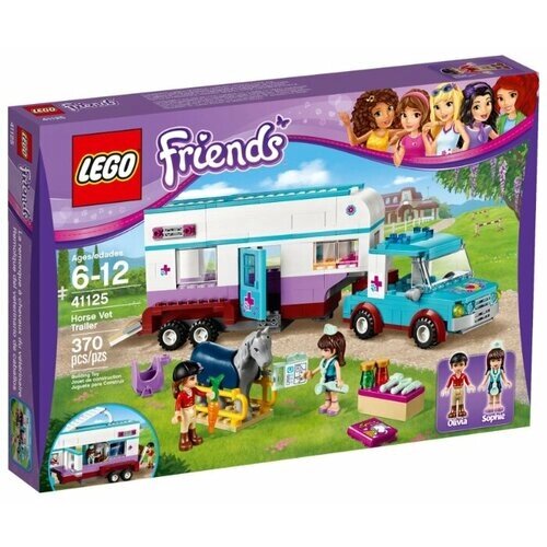 Конструктор LEGO Friends 41125 Ветеринарный трейлер для лошади, 370 дет. от компании М.Видео - фото 1