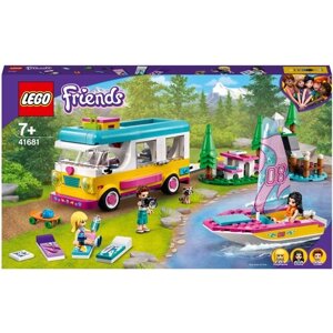 Конструктор LEGO Friends 41681 Лесной дом на колесах и парусная лодка, 487 дет.