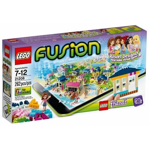 Конструктор LEGO Fusion 21208 Дизайнер курорта, 262 дет. от компании М.Видео - фото 1