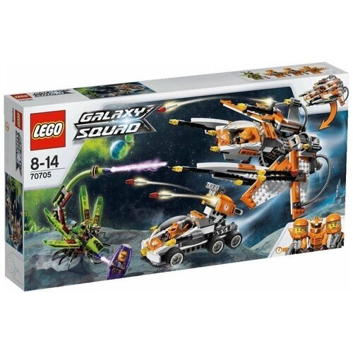 Конструктор LEGO Galaxy Squad 70705 Охотник за инсектоидами, 711 дет. от компании М.Видео - фото 1