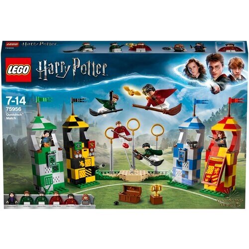 Конструктор LEGO Harry Potter 75956 Матч по квиддичу, 500 дет. от компании М.Видео - фото 1