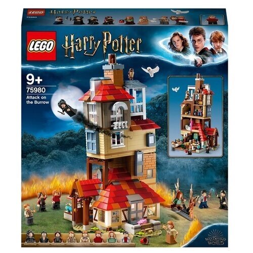 Конструктор LEGO Harry Potter 75980 Нападение на Нору от компании М.Видео - фото 1
