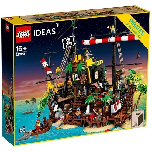 Конструктор Lego Ideas 21322 Конструктор LEGO Ideas 21322 Пираты Залива Барракуды от компании М.Видео - фото 1