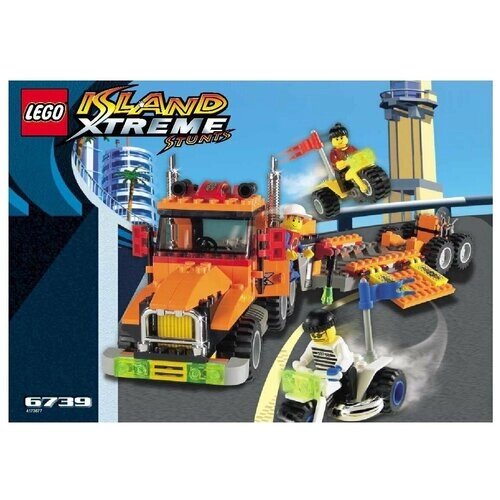 Конструктор LEGO Island Xtreme Stunts 6739 Truck & Stunt Trikes, 210 дет. от компании М.Видео - фото 1