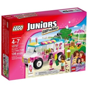 Конструктор LEGO Juniors 10727 Эмма и тележка с мороженым