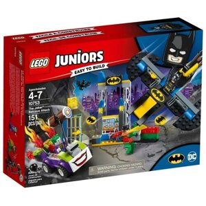 Конструктор LEGO Juniors 10753 Джокер атакует Бэтпещеру, 151 дет.
