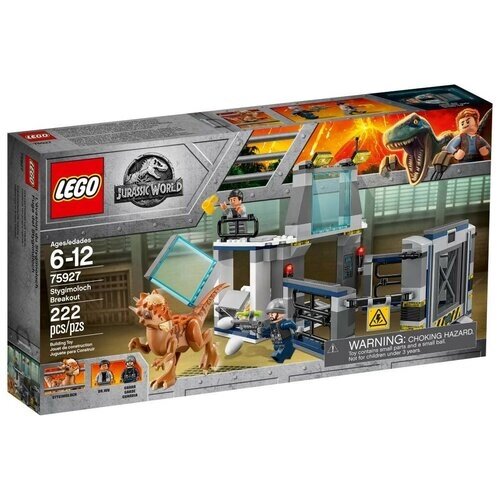 Конструктор LEGO Jurassic World 75927 Побег Стигимолоха из лаборатории, 222 дет. от компании М.Видео - фото 1
