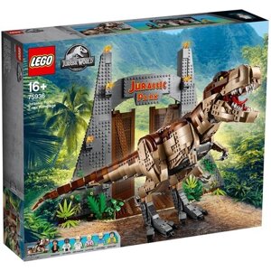 Конструктор LEGO Jurassic World 75936 Ярость Ти-Рекса, 3120 дет.