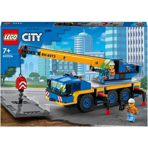 Конструктор LEGO LEGO City Great Vehicles 60324 Мобильный кран от компании М.Видео - фото 1
