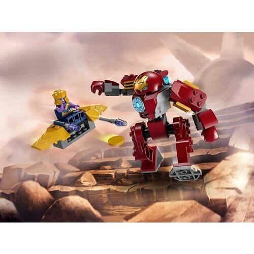 Конструктор LEGO Marvel 76263 Iron Man Hulkbuster vs. Thanos, 66 дет. от компании М.Видео - фото 1