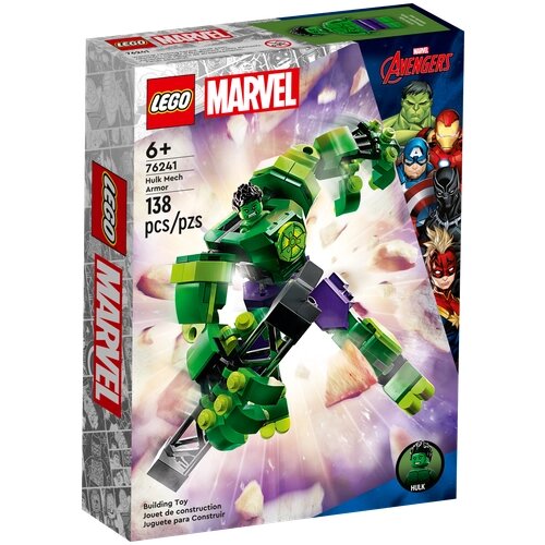 Конструктор LEGO Marvel Avengers 76241 Hulk mech armor от компании М.Видео - фото 1