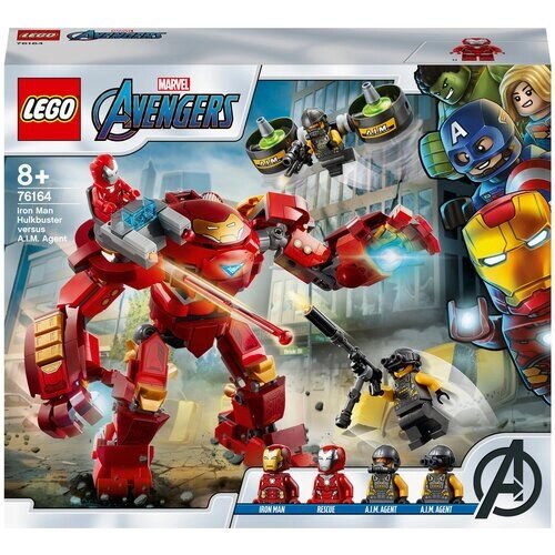Конструктор LEGO Marvel Avengers Movie 4 76164 Халкбастер против агента А. И.М., 456 дет. от компании М.Видео - фото 1