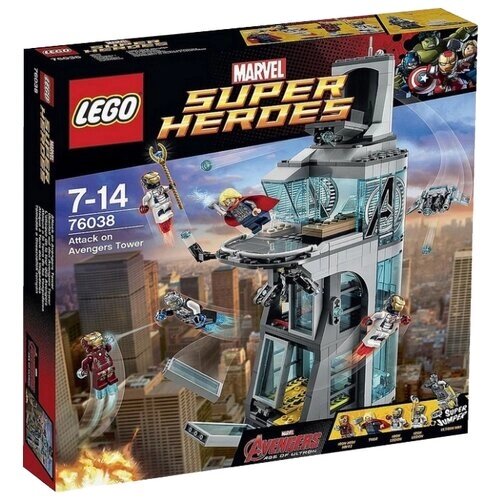 Конструктор LEGO Marvel Super Heroes 76038 Нападение на Башню Мстителей, 511 дет. от компании М.Видео - фото 1