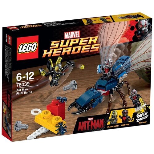 Конструктор LEGO Marvel Super Heroes 76039 Человек-муравей, 183 дет. от компании М.Видео - фото 1