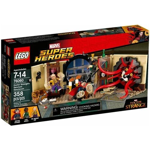 Конструктор LEGO Marvel Super Heroes 76060 Санктум Санкторум доктора Стрэнджа, 358 дет. от компании М.Видео - фото 1