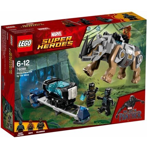 Конструктор LEGO Marvel Super Heroes 76099 Поединок с Носорогом, 229 дет. от компании М.Видео - фото 1