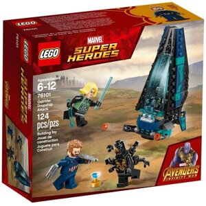 Конструктор LEGO Marvel Super Heroes 76101 Атака всадников, 124 дет.