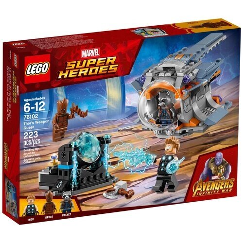 Конструктор LEGO Marvel Super Heroes 76102 В поисках оружия Тора, 223 дет. от компании М.Видео - фото 1