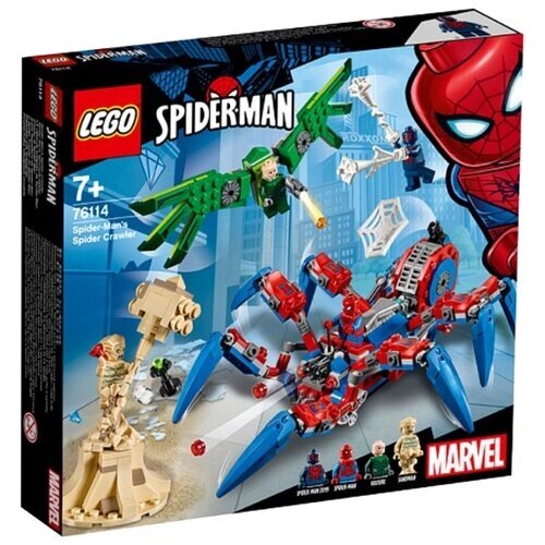 Конструктор LEGO Marvel Super Heroes 76114 Spiderman Паучий вездеход, 418 дет. от компании М.Видео - фото 1