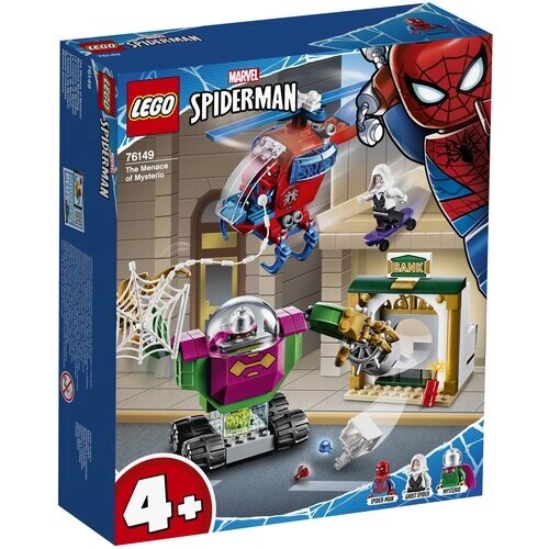 Конструктор LEGO Marvel Super Heroes 76149 Spiderman Угрозы Мистерио, 163 дет. от компании М.Видео - фото 1