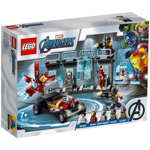Конструктор LEGO Marvel Super Heroes 76167 Avengers Арсенал Железного человека, 258 дет. от компании М.Видео - фото 1