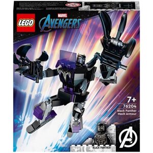 Конструктор LEGO Marvel Super Heroes 76204 Чёрная Пантера: робот, 124 дет.