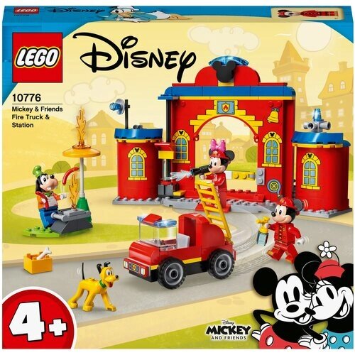 Конструктор LEGO Mickey & Friends 10776 Пожарная часть и машина Микки и его друзей, 144 дет. от компании М.Видео - фото 1