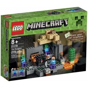 Конструктор LEGO Minecraft 21119 Темница, 219 дет.