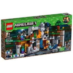 Конструктор LEGO Minecraft 21147 Приключения в шахтах, 644 дет.