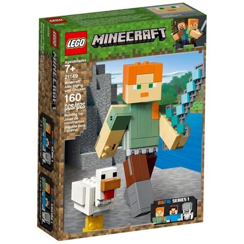 Конструктор LEGO Minecraft 21149 Алекс с цыплёнком, 160 дет. от компании М.Видео - фото 1