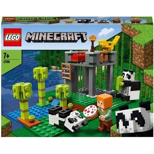 Конструктор LEGO Minecraft 21158 Питомник панд, 204 дет. от компании М.Видео - фото 1