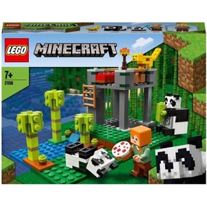 Конструктор LEGO Minecraft 21158 Питомник панд, 204 дет.