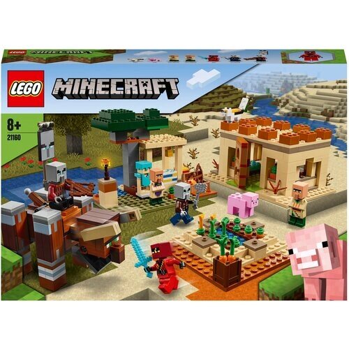 Конструктор LEGO Minecraft 21160 Патруль разбойников, 562 дет. от компании М.Видео - фото 1