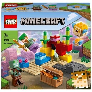 Конструктор LEGO Minecraft 21164 Коралловый риф, 92 дет.