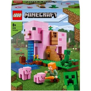 Конструктор LEGO Minecraft 21170 Дом-свинья, 490 дет.
