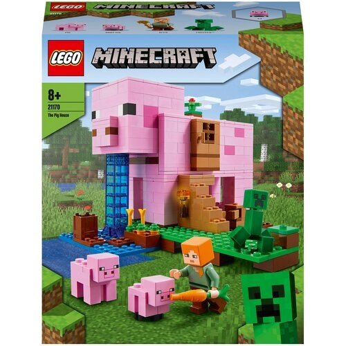 Конструктор LEGO Minecraft 21170 Дом-свинья, 490 дет. от компании М.Видео - фото 1
