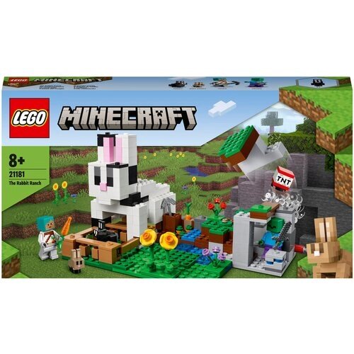 Конструктор LEGO Minecraft 21181 Кроличье ранчо, 340 дет. от компании М.Видео - фото 1
