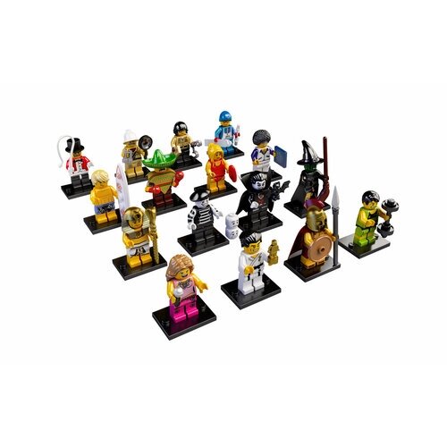 Конструктор LEGO Minifigures 8684 Серия 2 (полная коллекция из 16 минифигурок) от компании М.Видео - фото 1