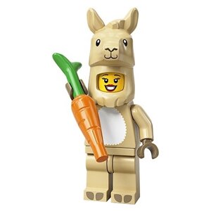 Конструктор LEGO Minifigures Series #20 71027-07 Девочка в костюме ламы / Llama Costume Girl (col20-7)