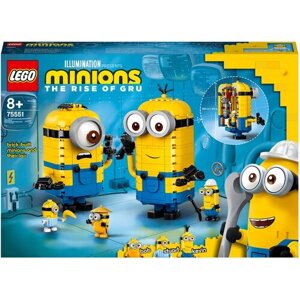 Конструктор LEGO Minions 75551 Фигурки миньонов и их дом, 876 дет.
