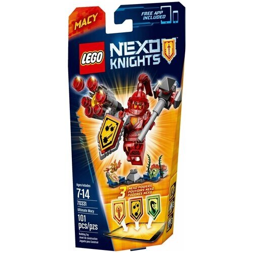 Конструктор LEGO Nexo Knights 70331 Абсолютная сила Мэйси, 101 дет. от компании М.Видео - фото 1