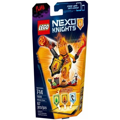Конструктор LEGO Nexo Knights 70339 Абсолютная сила Флэймы, 67 дет. от компании М.Видео - фото 1