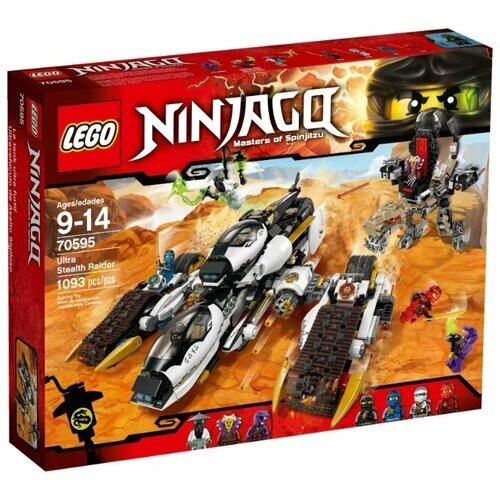 Конструктор LEGO Ninjago 70595 Ультра рейдер-невидимка, 1093 дет. от компании М.Видео - фото 1