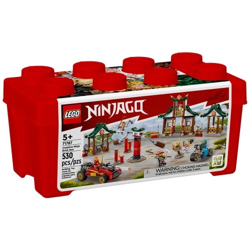 Конструктор LEGO Ninjago 71787 Creative Ninja Brick Box, 530 дет. от компании М.Видео - фото 1