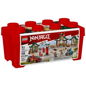 Конструктор LEGO Ninjago 71787 Creative Ninja Brick Box, 530 дет.