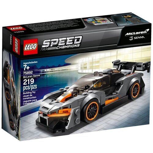 Конструктор LEGO Speed Champions 75892 Макларен Сенна, 219 дет. от компании М.Видео - фото 1