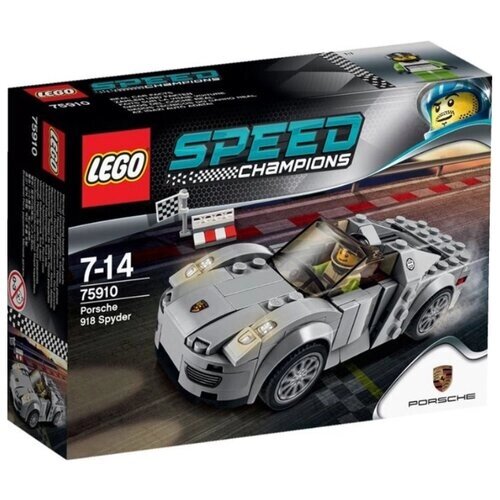 Конструктор LEGO Speed Champions 75910 Porsche 918 Spyder, 151 дет. от компании М.Видео - фото 1