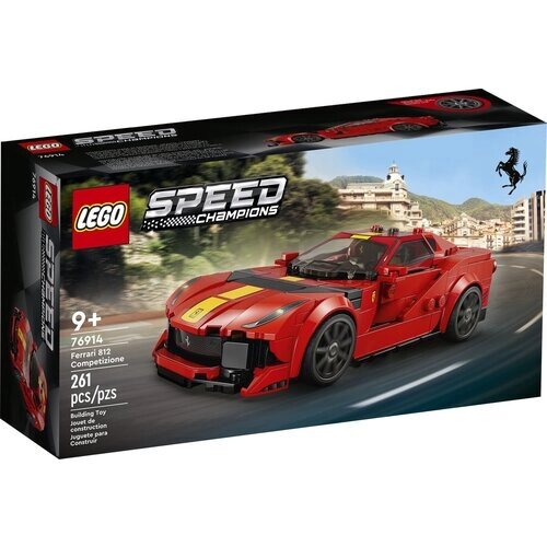 Конструктор LEGO Speed Champions 76914 Ferrari 812 Competizione, 261 дет. от компании М.Видео - фото 1
