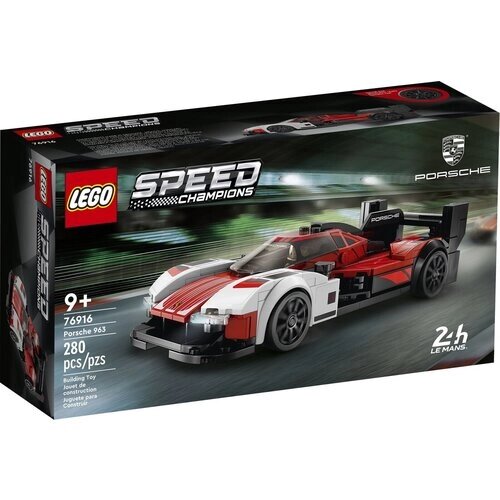 Конструктор LEGO Speed Champions 76916 Porsche 963, 280 дет. от компании М.Видео - фото 1