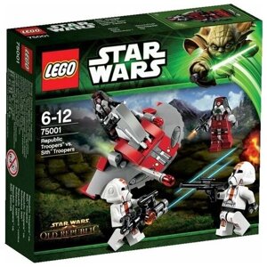 Конструктор LEGO Star Wars 75001 Солдаты Республики против воинов-ситхов, 63 дет.